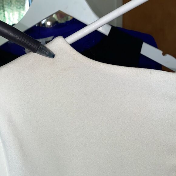 Nanette Lepore Bella Donna Marshmallow Sugarplum Special Occasion Dress Size 8 - Picture 8 of 10